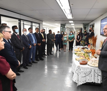 Visita do Ministro à Decim